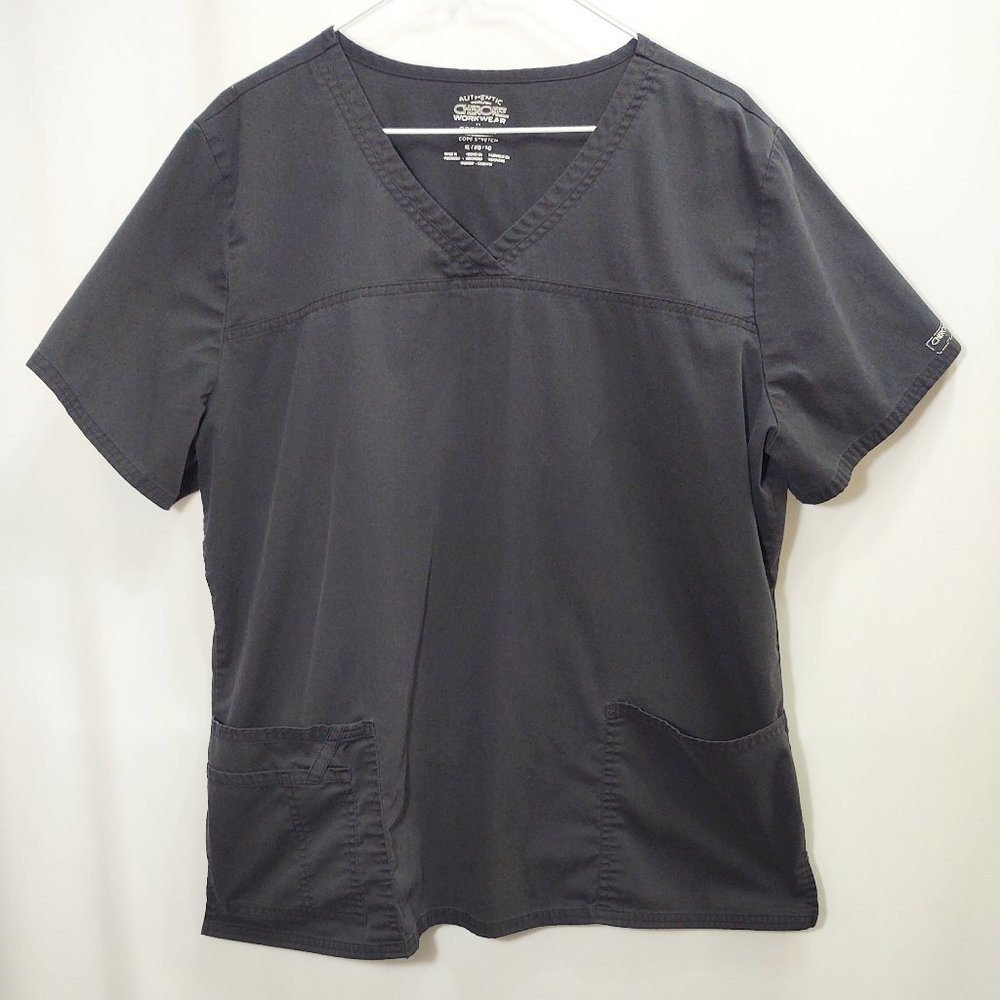 3/$30 Cherokee Workwear Core Stretch Scrub Top XL